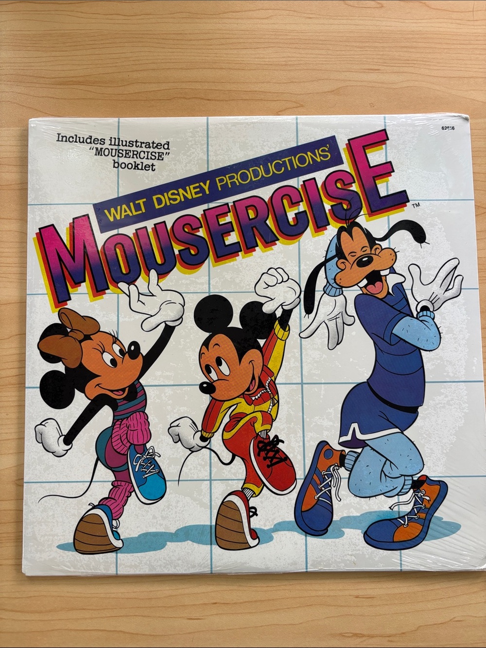 Walt Disney Productions’ Mousercise (1982 Vinyl Disneyland Records 62516) NEW
